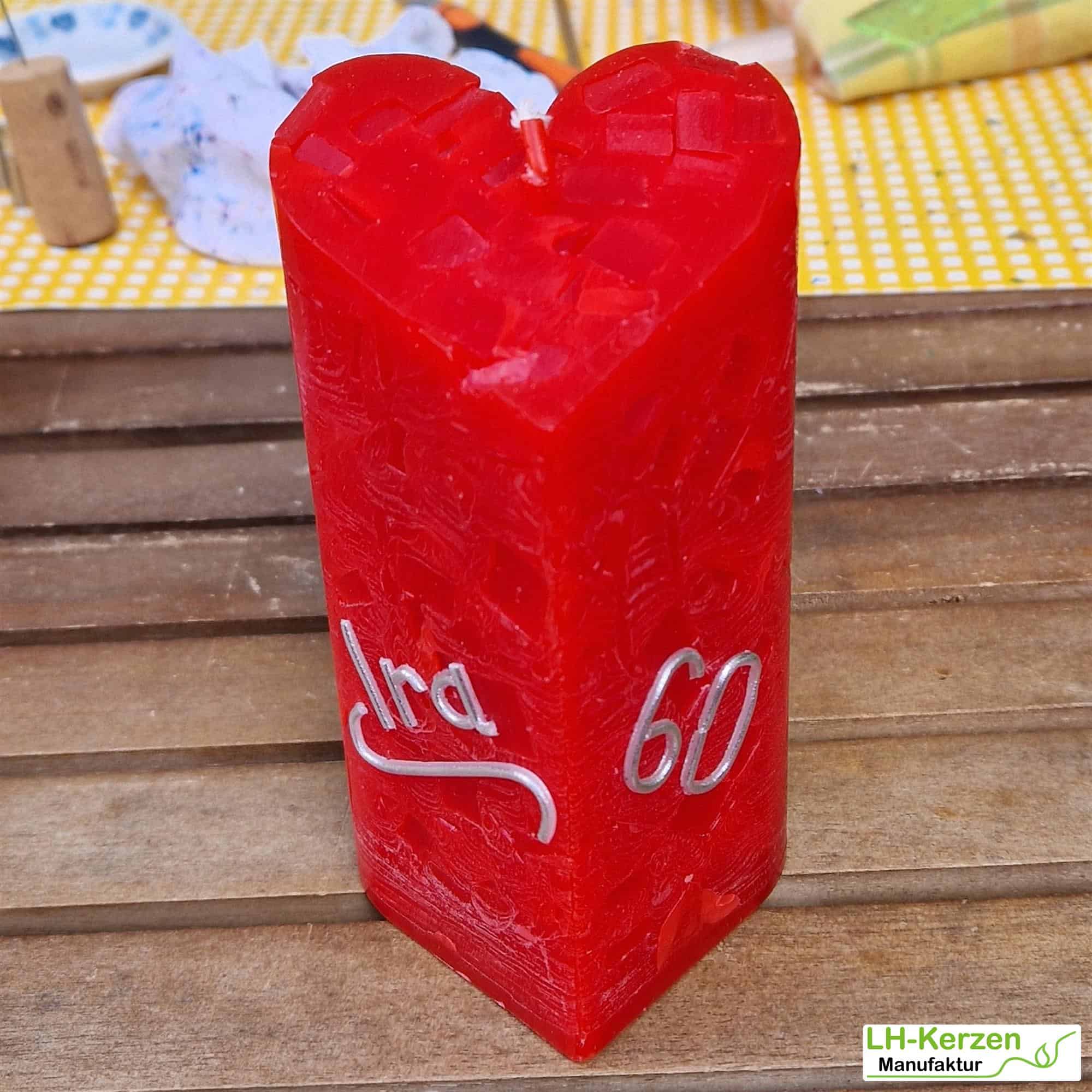 Kerzenbeschriftung Beschriftete Kerze